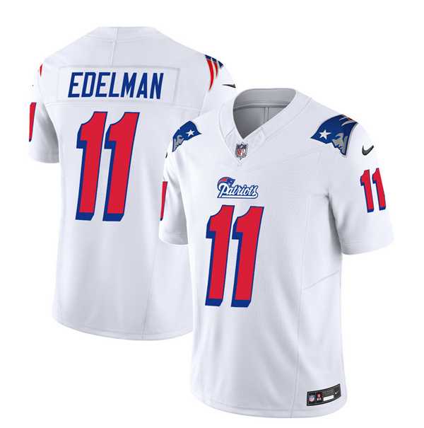 Men & Women & Youth New England Patriots #11 Julian Edelman White 2023 F.U.S.E. Vapor Limited Jersey,We sell and wholesale Men & Women & Youth New England Patriots #11 Julian Edelman White 2023 F.U.S.E. Vapor Limited Jersey on line form chian!